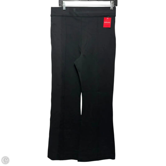 Hi-Rise Flate Pants In Ponte By Spanx In Black, Size: L