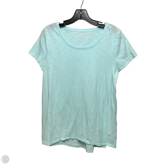Top Short Sleeve Designer By Lilly Pulitzer In Blue, Size: M