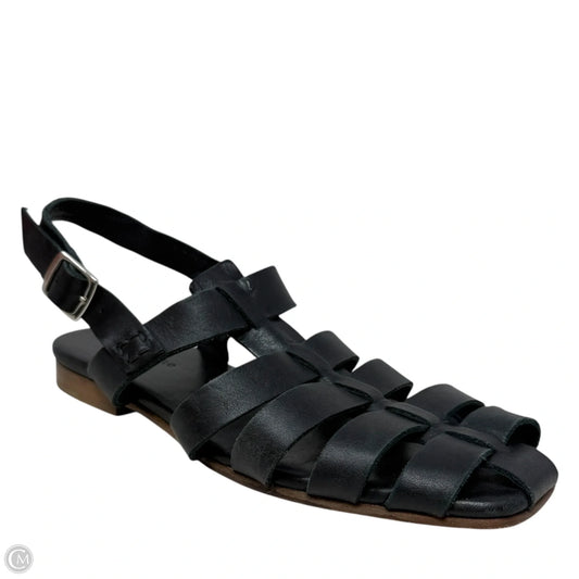 Leather Lake Sandals By Jenni Kayne In Black, Size: 8.5