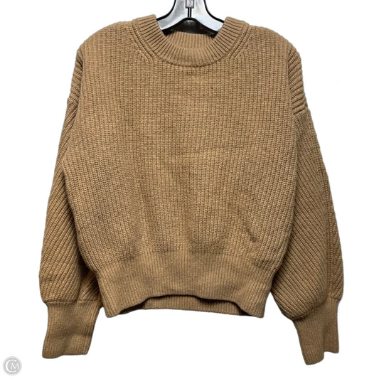 Sweater By Madewell In Tan, Size: L