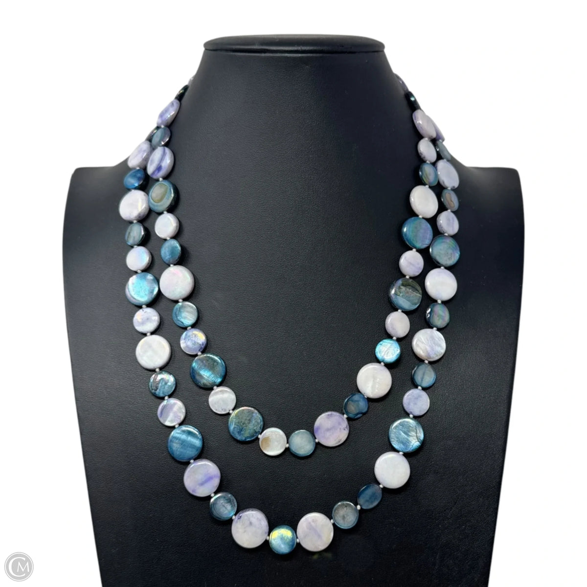 Stone Disc Necklace