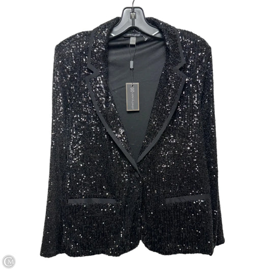 Sequin Blazer By Cable And Gauge In Black, Size: M