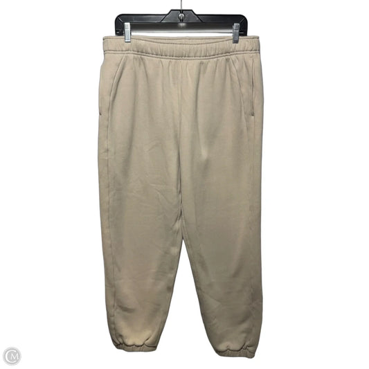 Athletic Sweatpants By Lululemon In Beige, Size: L