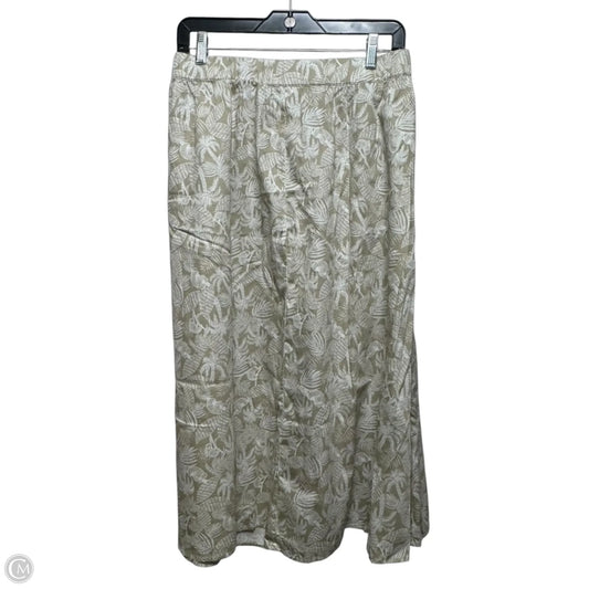 Skirt Maxi By J. Jill In Tropical Print, Size: Xlp