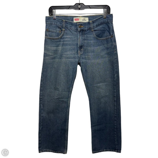 505 Straight Jeans By Levis In Blue Denim, Size: 6 (28x28)