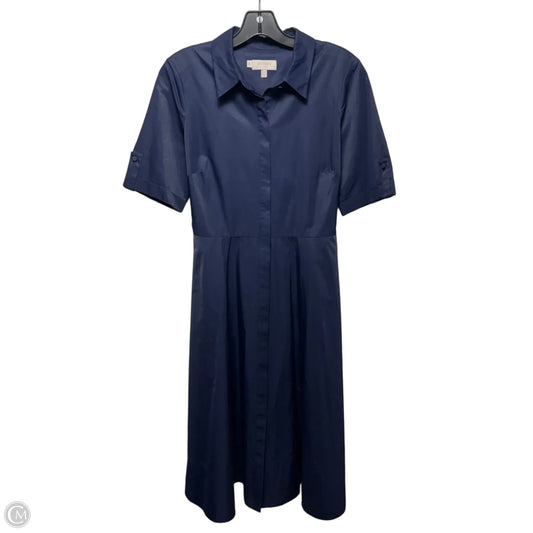 Brielle Midi Shirt Dress By Hobbs In Navy, Size: 8