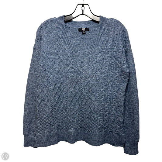 Sweater Designer By Frye In Blue, Size: S