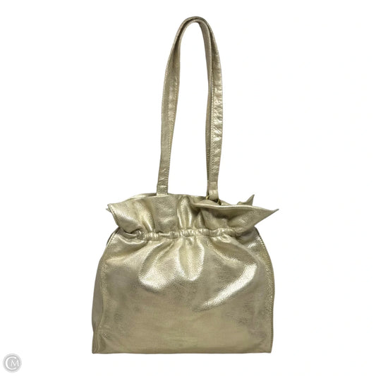 Caliber Metallic Handbag Leather By Hobo Intl, Size: Medium