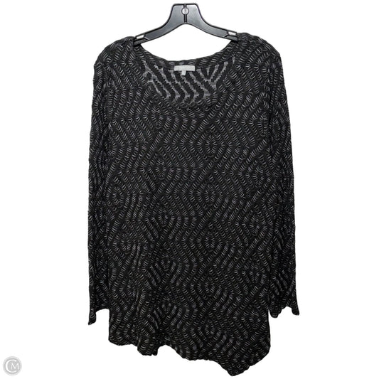 Top Long Sleeve By Habitat In Black, Size: Xl