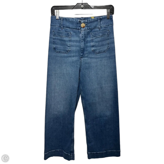 Colette Jeans Wide Leg By Maeve In Blue Denim, Size: 6/28