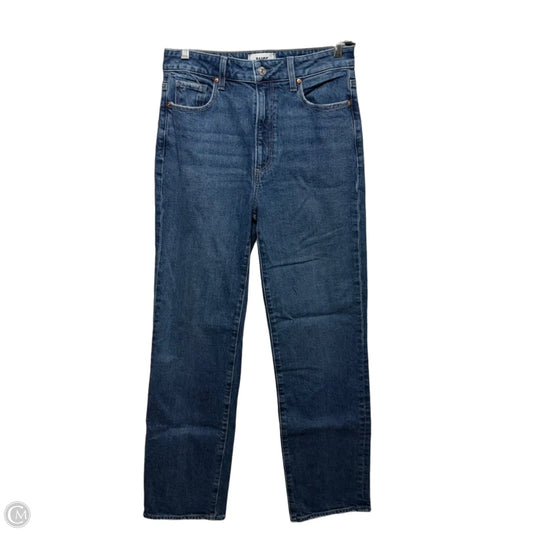 Jeans Straight By Paige In Blue Denim, Size: 6/28