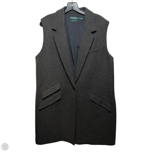 Vest Other By Lauren By Ralph Lauren In Grey, Size: Xxl