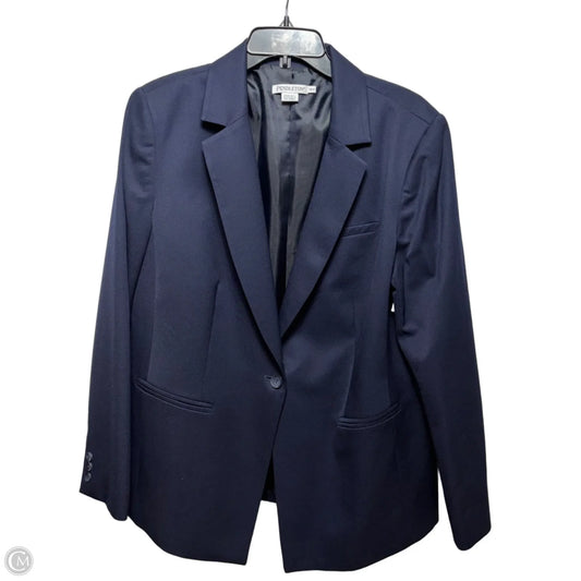 Blazer By Pendleton In Navy, Size: 18