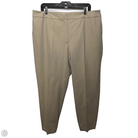 Pants Designer By Lafayette 148 In Beige, Size: 18