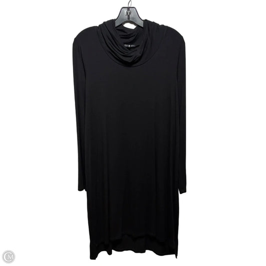 Tunic Dress Casual By Eileen Fisher In Black, Size: Xl