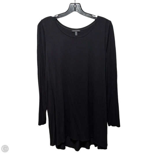 Tunic Long Sleeve By Eileen Fisher In Black, Size: Xl