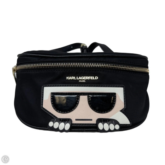 Amour Belt Bag Designer By Karl Lagerfeld, Size: Medium