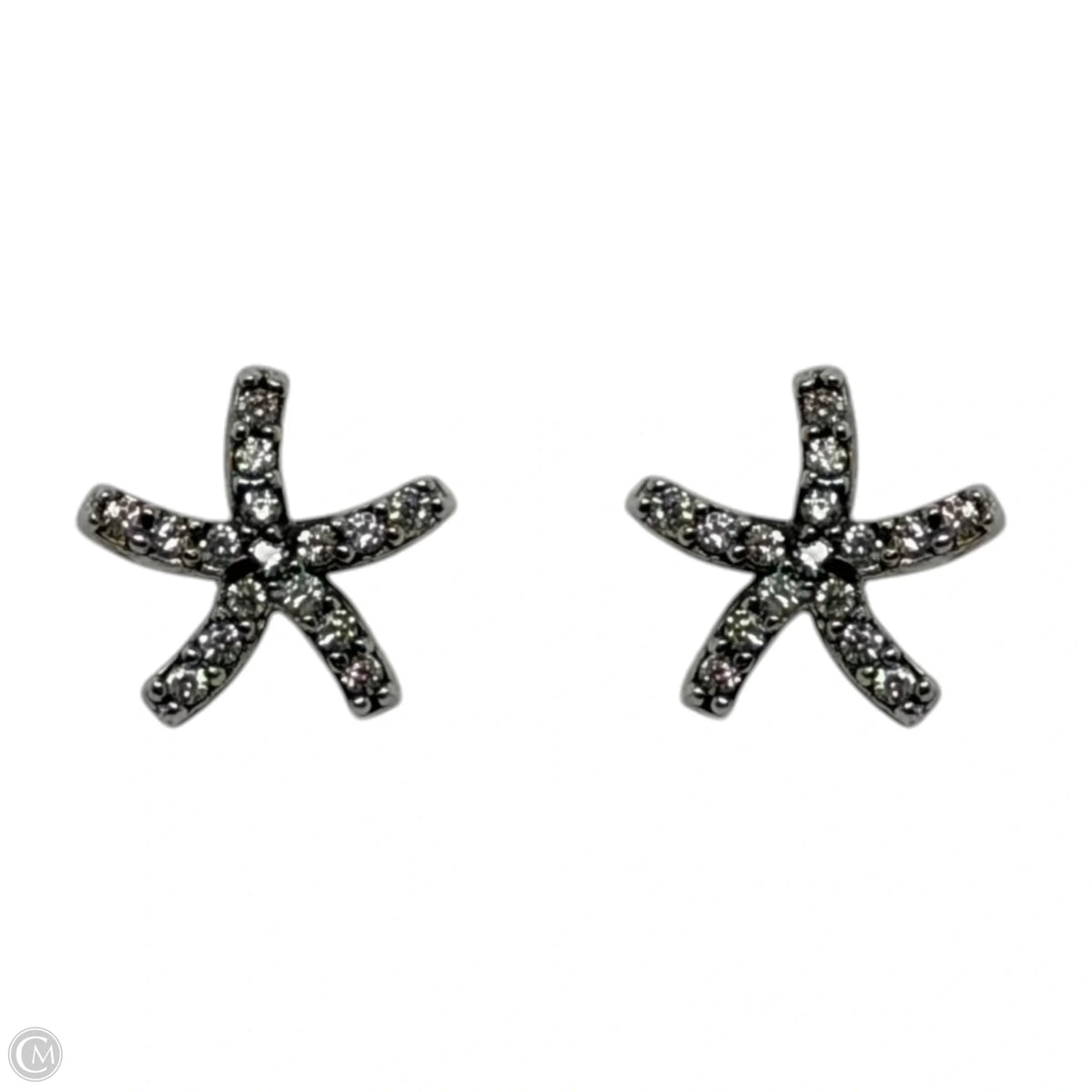 Tiny Star Stud Earrings Sterling Silver