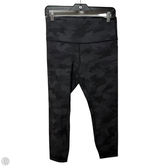 Wunder Under HR 25” Athletic Leggings By Lululemon In Camouflage Print, Size: 10