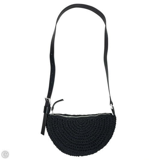 Half Moon Crochet Crossbody Bag Designer By All Saints, Size: Medium