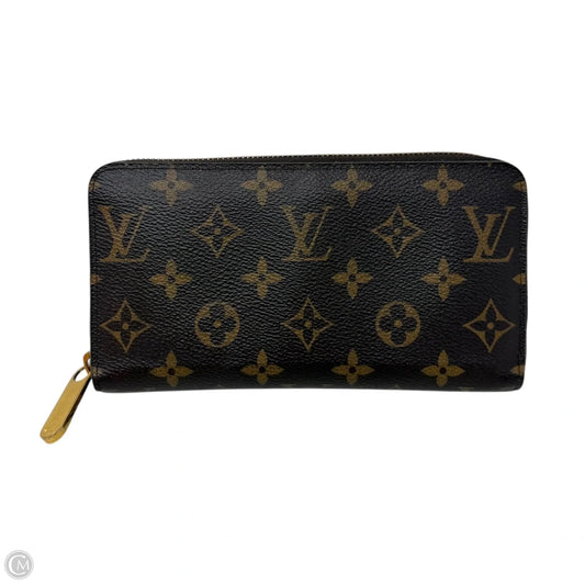 Zippy Monogram Wallet Luxury Designer By Louis Vuitton, Size: Medium