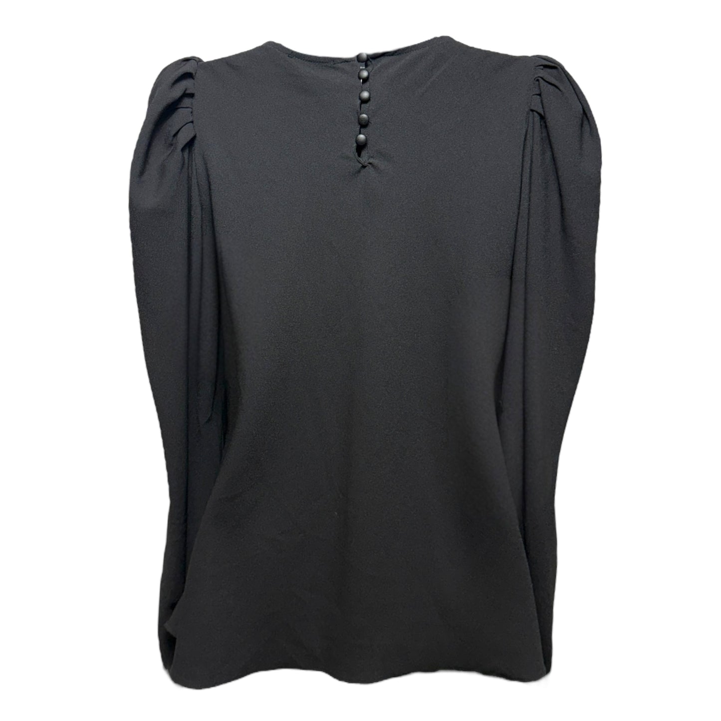 Bishop Sleeve Blouse By Maison d’ Amelie Paris In Black, Size: Xs