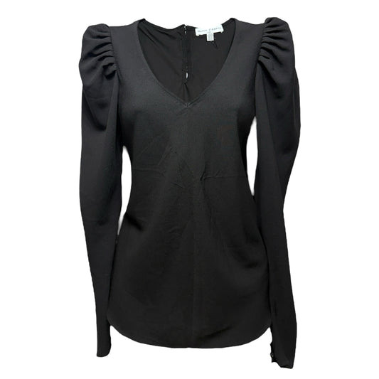 Bishop Sleeve Blouse By Maison d’ Amelie Paris In Black, Size: Xs