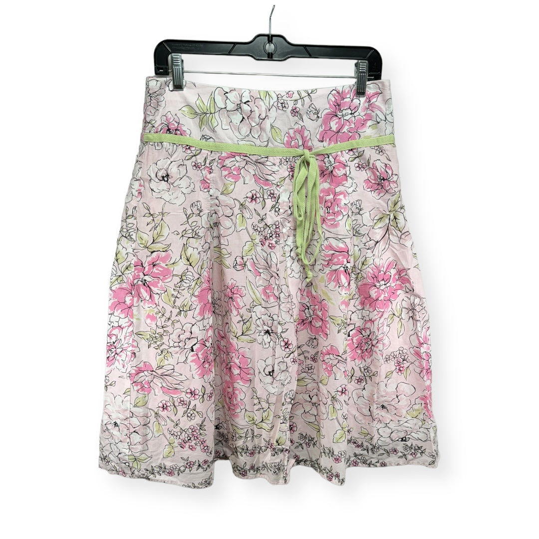 Floral Skirt Midi Miss Me, Size L