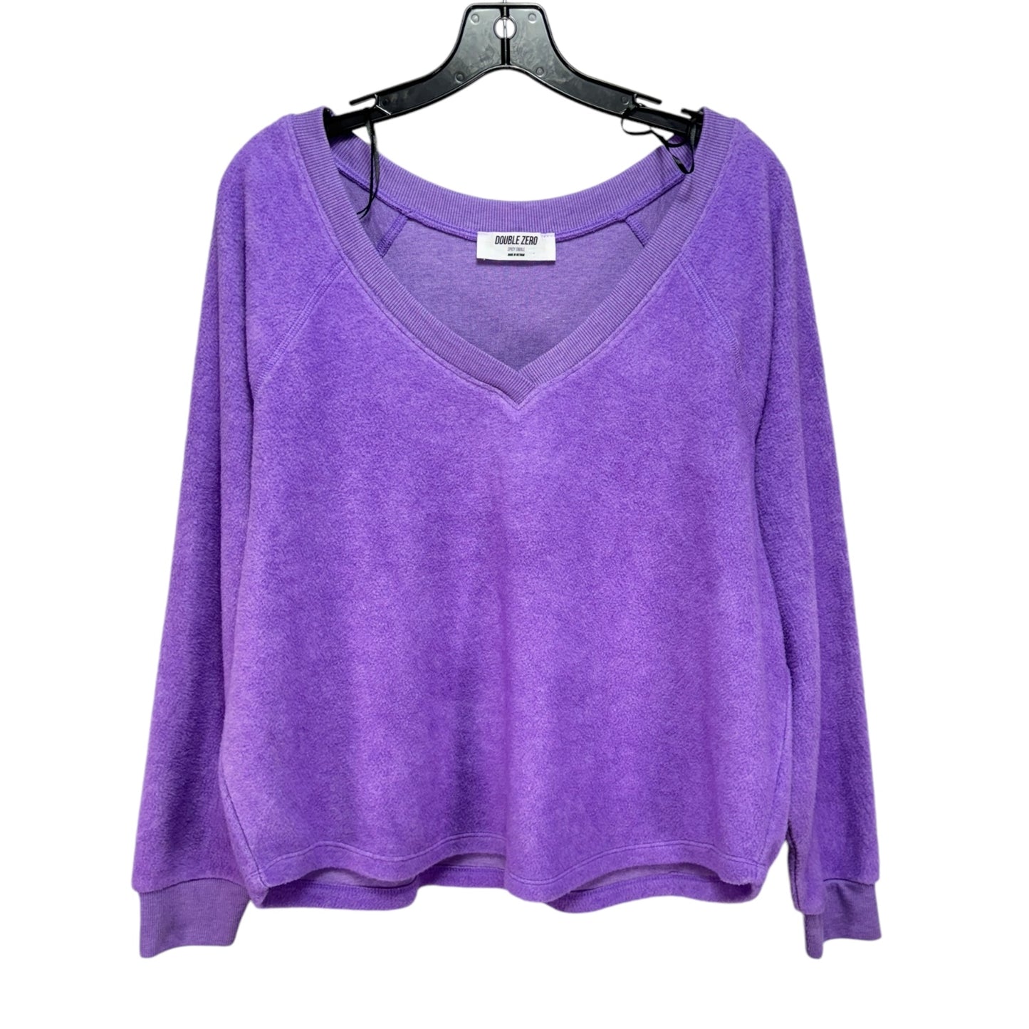 Athletic Fleece By Double Zero In Purple, Size: S