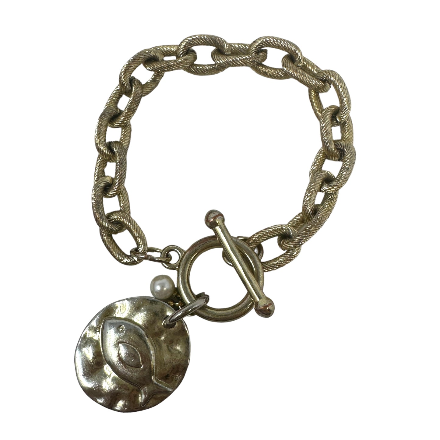 Fish Medallion Bracelet Chain Unknown Brand