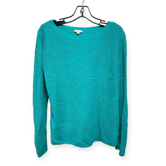 Sweater By Talbots In Teal, Size: S