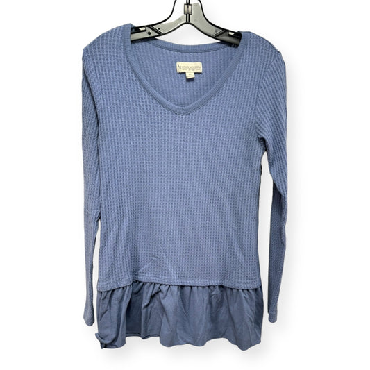 Blue Top Long Sleeve Koolaburra By Ugg, Size Xs