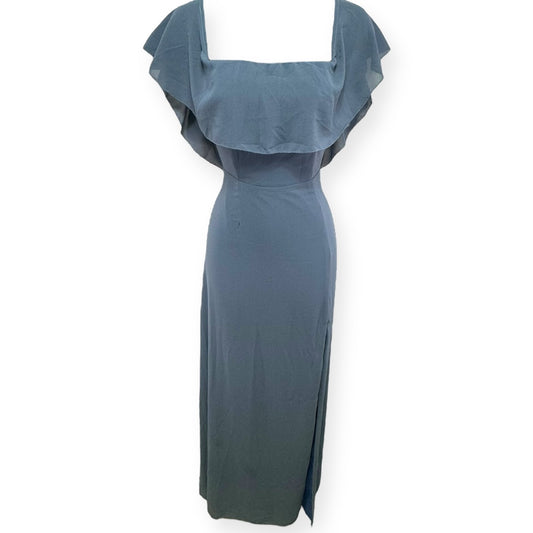 Grey Dress Party Long Tobi, Size S