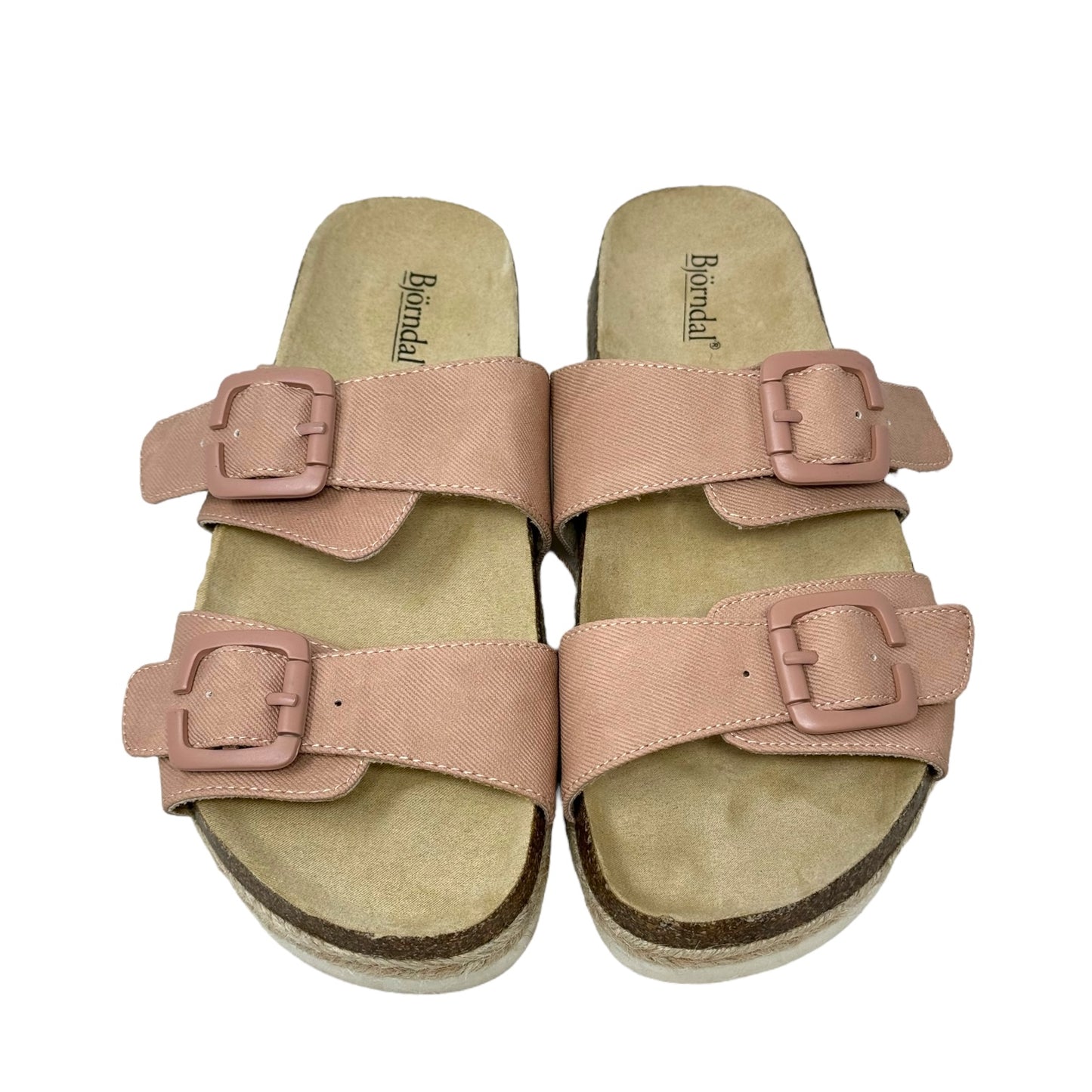 Kai Footbed Sandals By Bjorndal In Pink, Size: 7