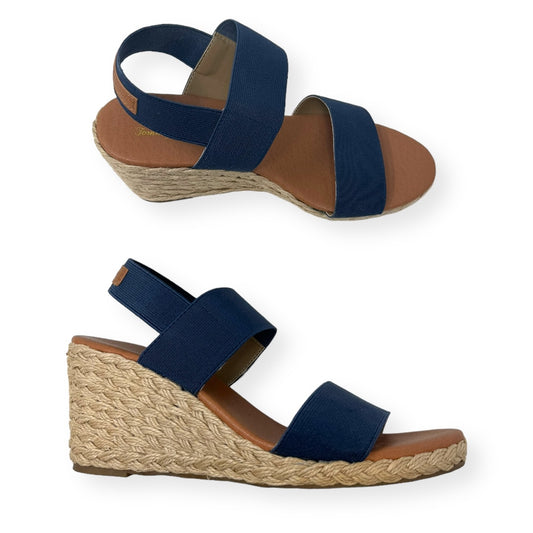 André Assous Allison Elastic Wedge Sandals By Tommy Bahama  Size: 8
