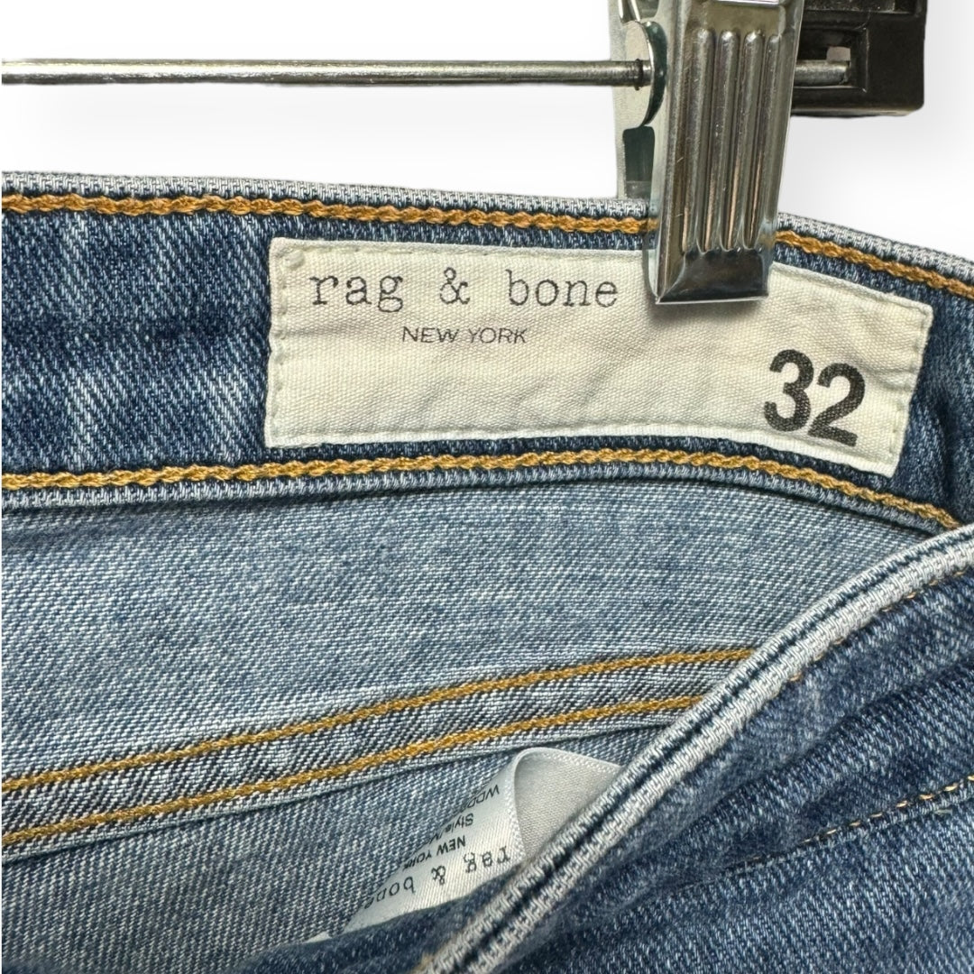 Fit 3 Jeans By Rag & Bone In Faded Denim, Size 14/32