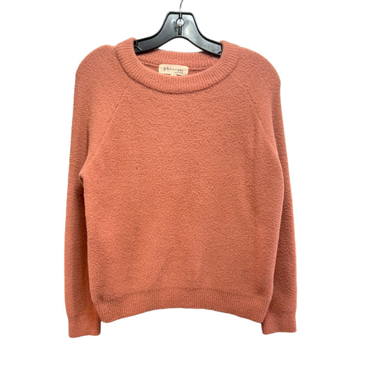 Sweater By Philosophy In Peach, Size: S