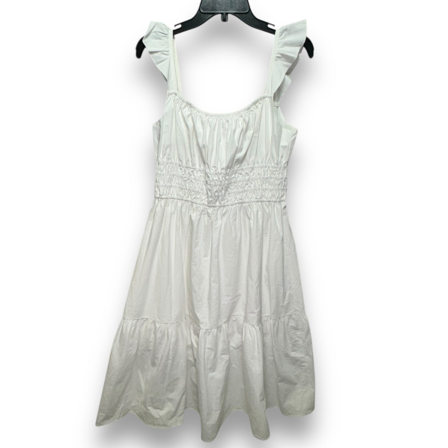 Dress Casual Maxi By Moon River In White, Size: L