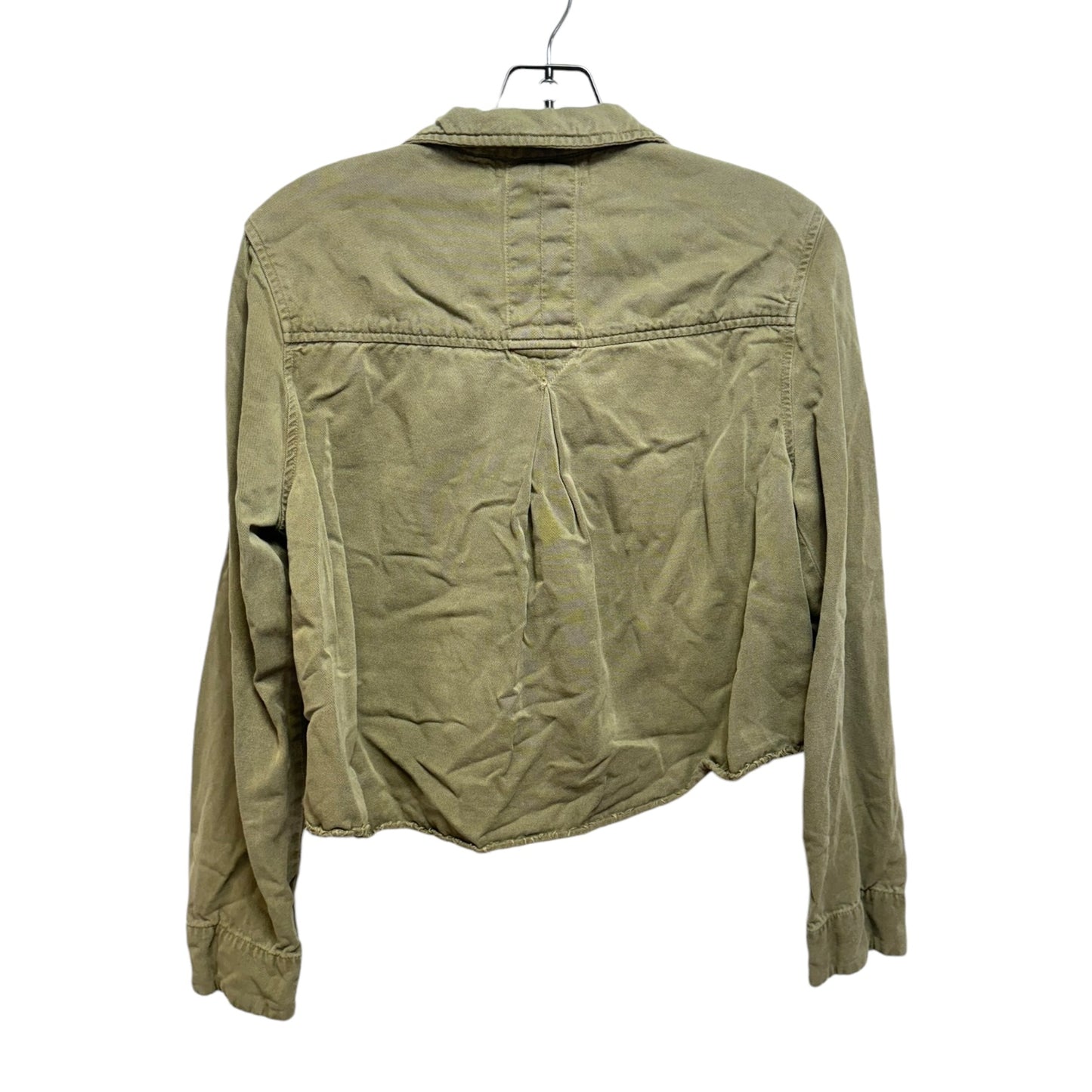 Jacket Shirt By Cloud Chaser In Green, Size: Xs