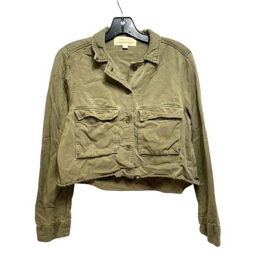 Jacket Shirt By Cloud Chaser In Green, Size: Xs