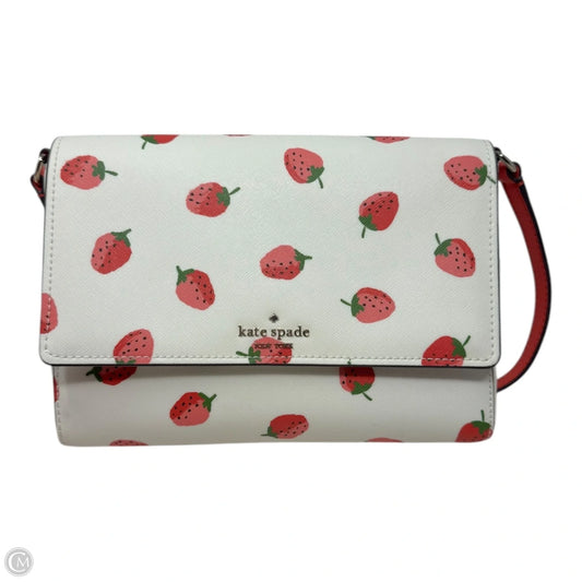 Dody Strawberry Crossbody Handbag Designer By Kate Spade, Size: Medium