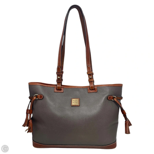 Pebble Grain Tassel Tote Designer By Dooney And Bourke, Size: Large