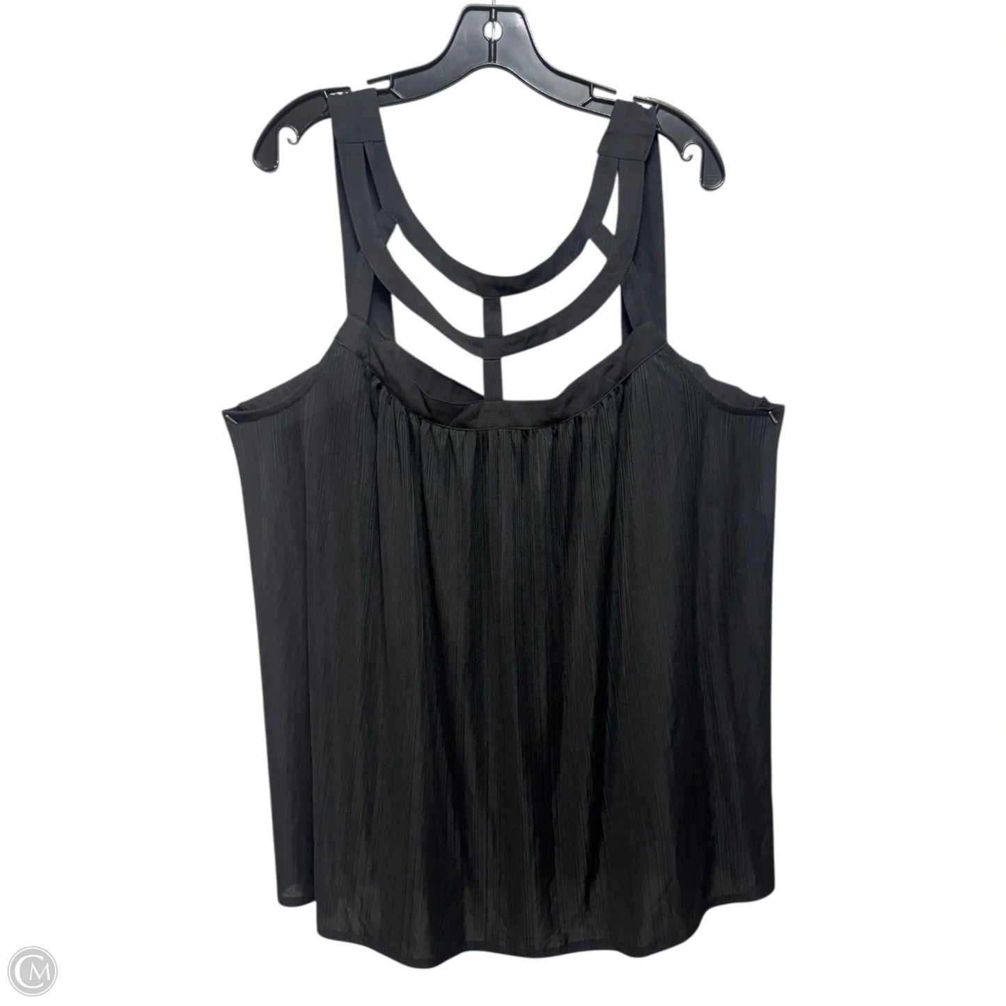 Studio Knit Strappy Swing Tank By Torrid In Black, Size: 4