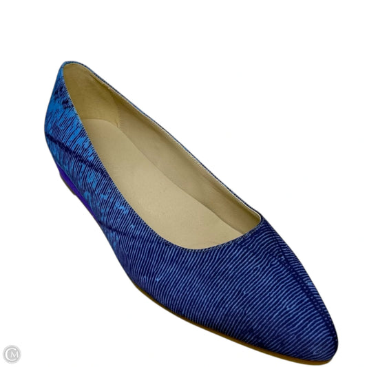 Shoes Heels Wedge By Getaway Sticks In Purple, Size: 9