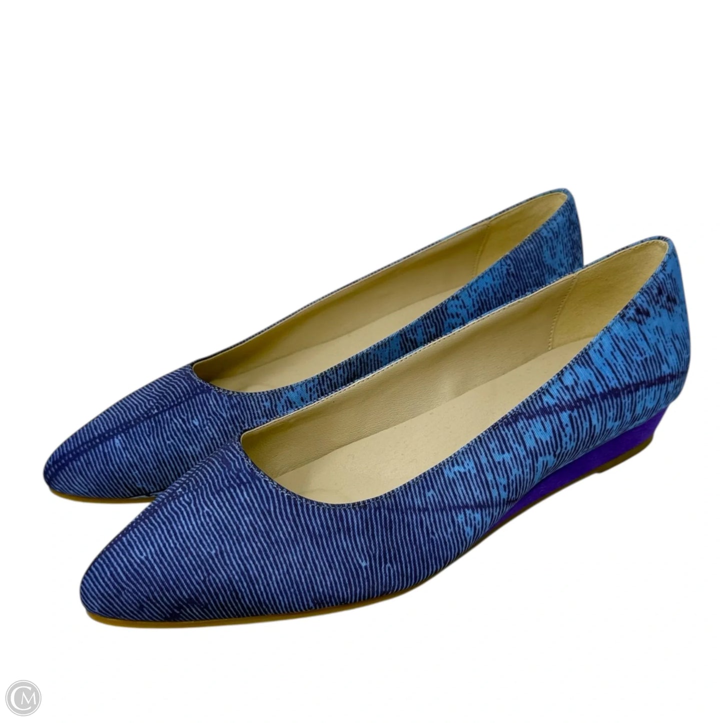 Shoes Heels Wedge By Getaway Sticks In Purple, Size: 9