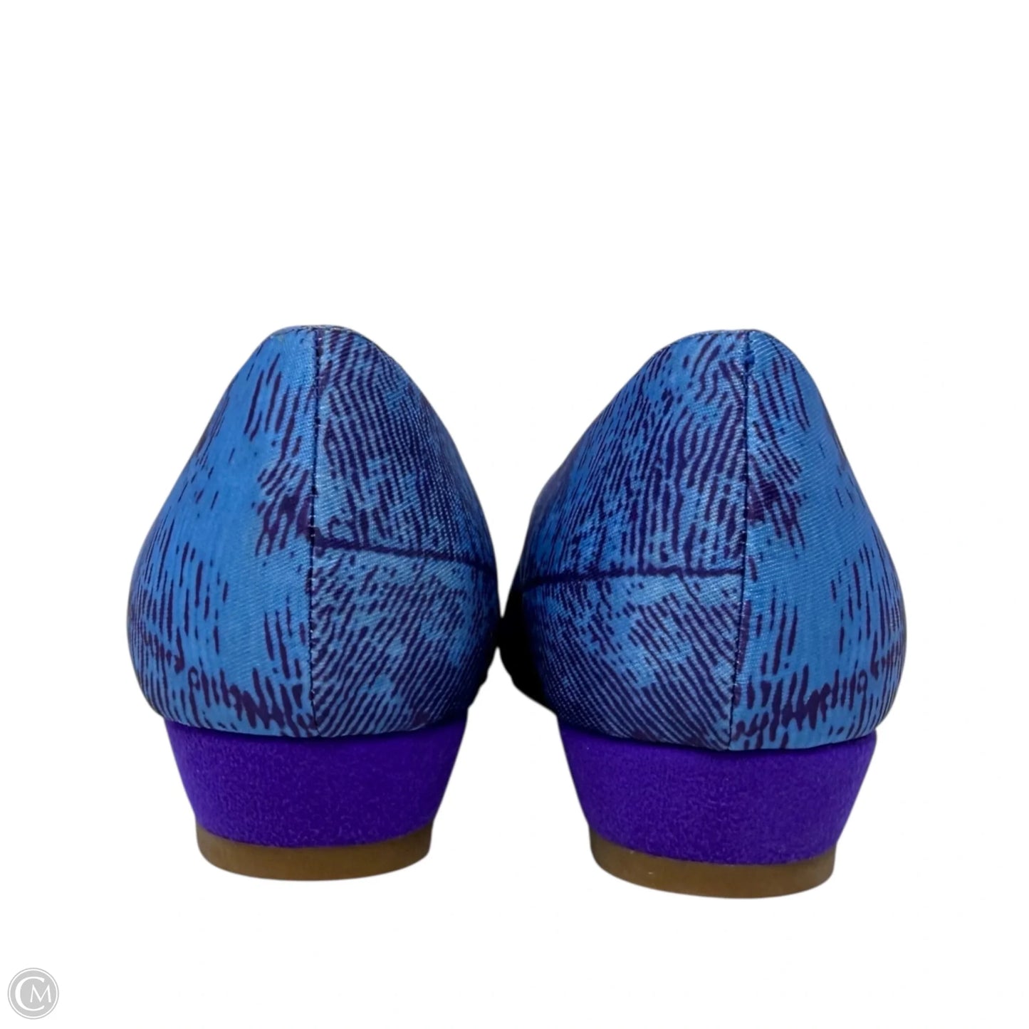 Shoes Heels Wedge By Getaway Sticks In Purple, Size: 9