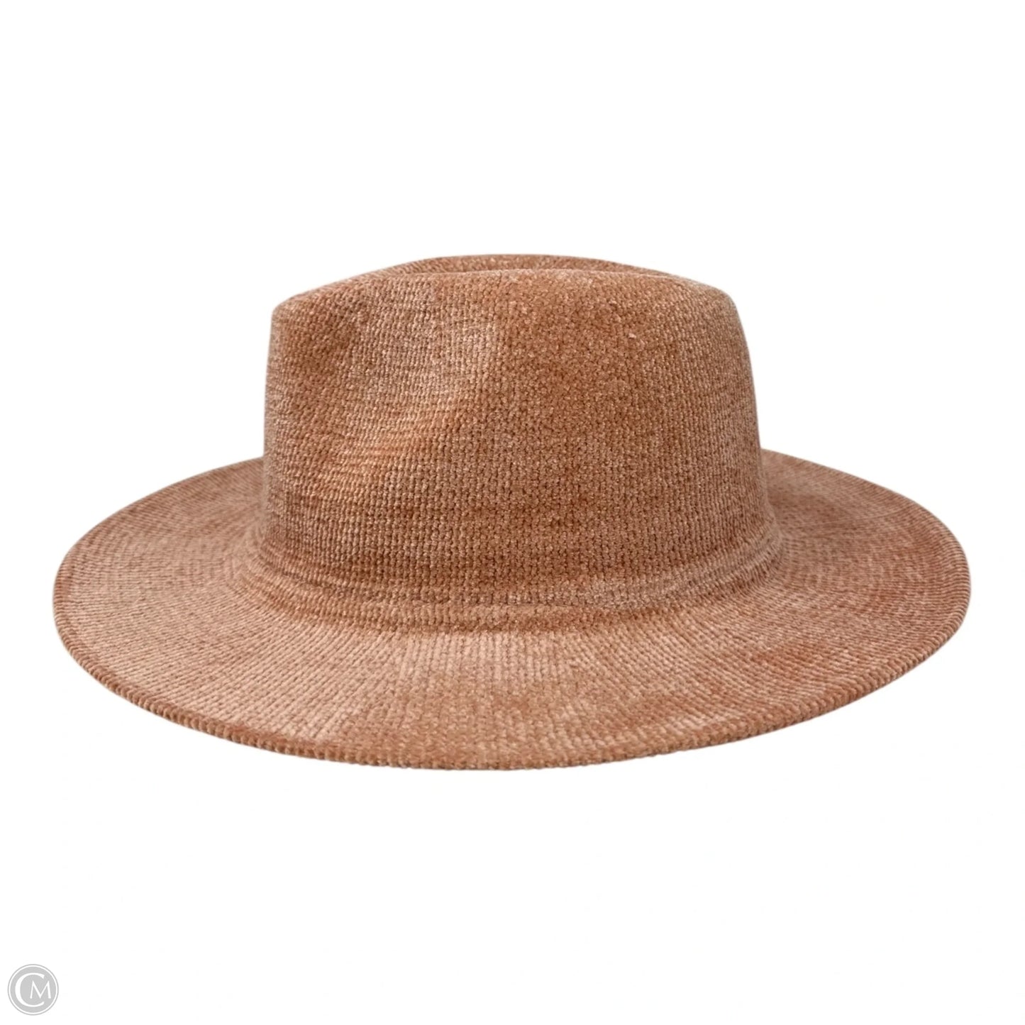 Chenille Fedora In Peach Unbranded, One Size