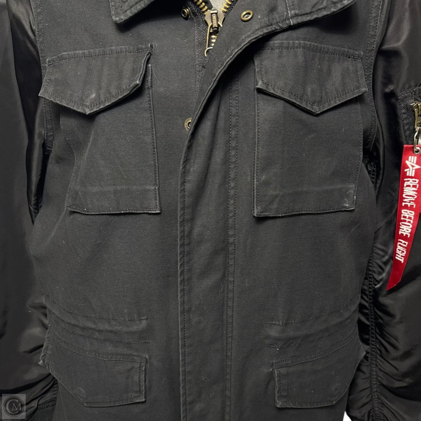 Field Jacket Utility By Alpha Industries In Black, Size: S