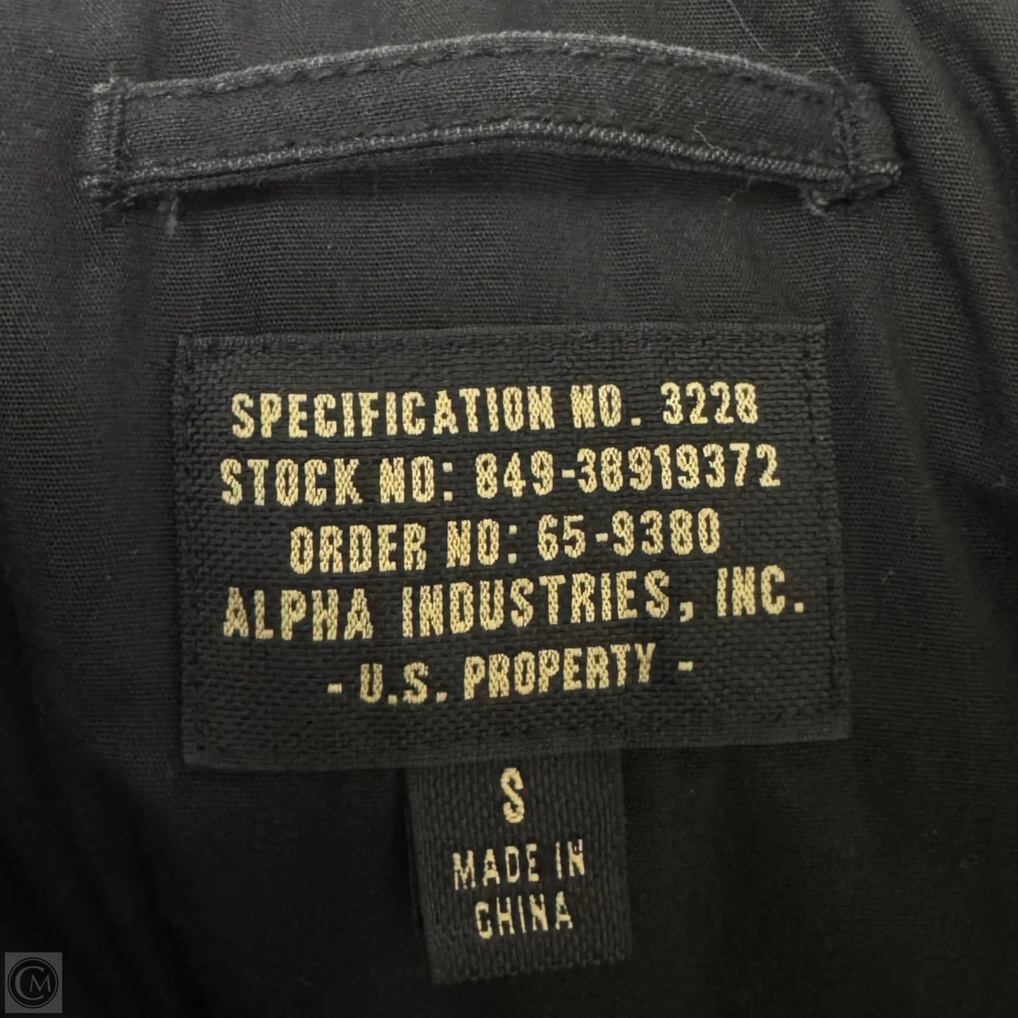 Field Jacket Utility By Alpha Industries In Black, Size: S