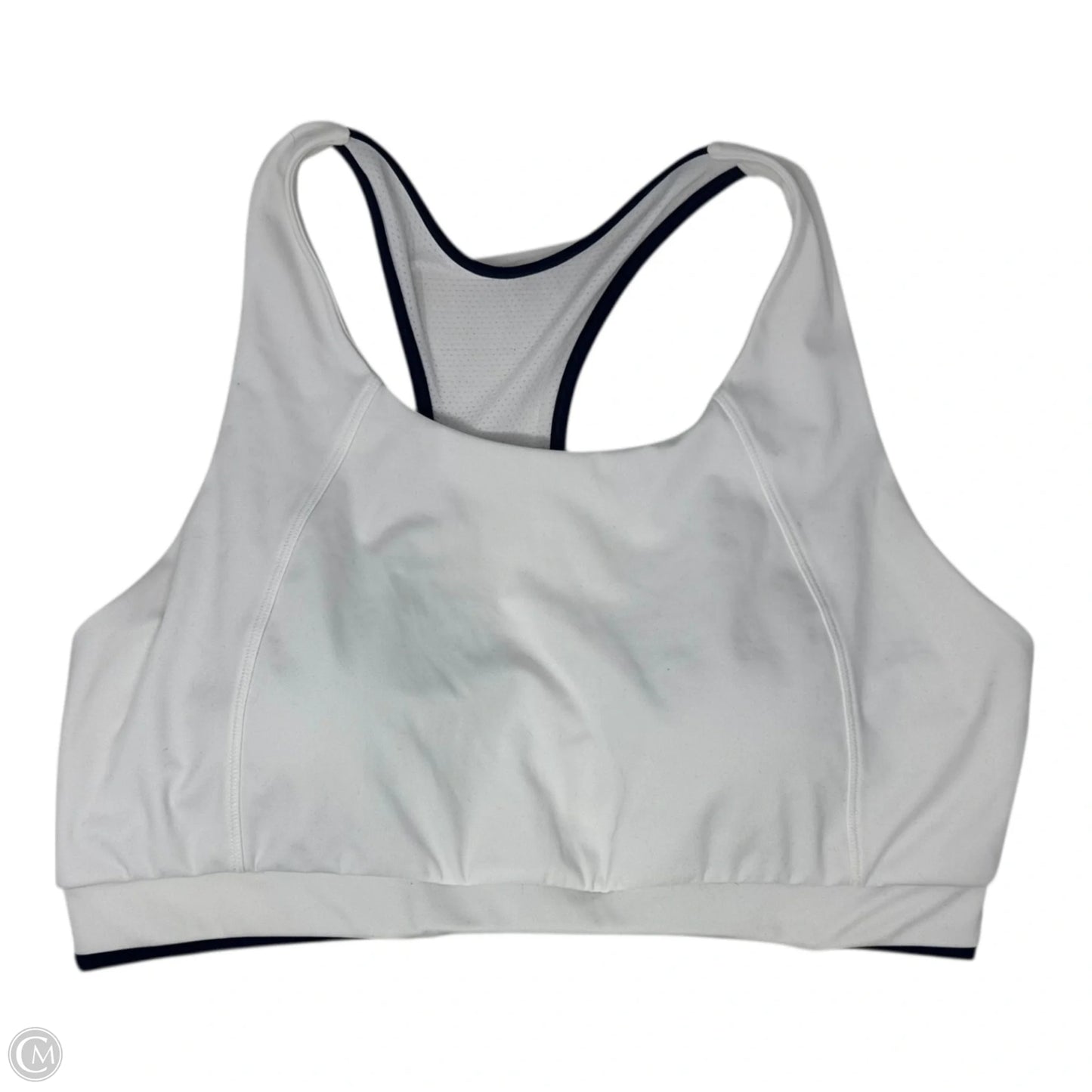 Athletic Bra By Talbots In White, Size: Xl